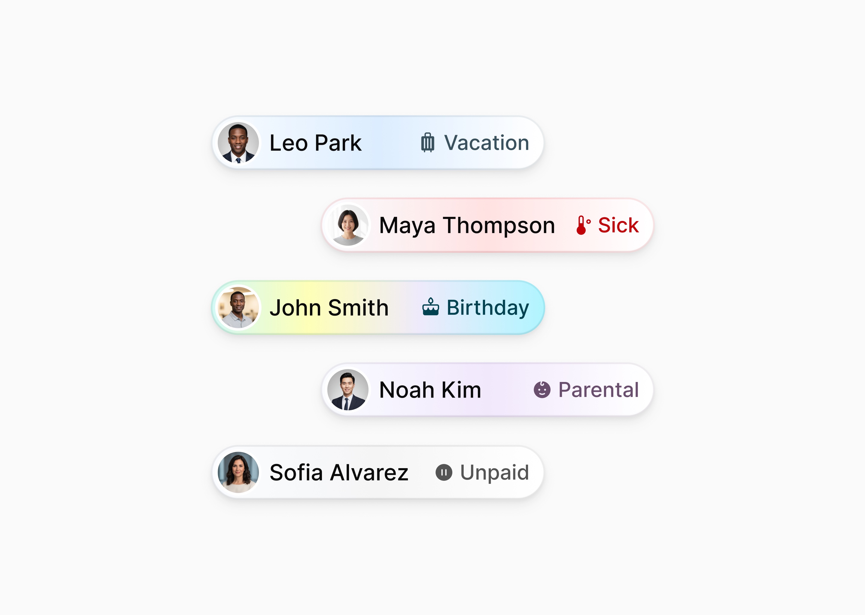 Status chips